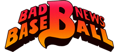 Bad News Baseball logo for NES